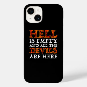 Coque Case-Mate iPhone L'enfer est vide et tous les diables sont ici