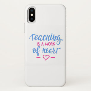 Case-Mate iPhone Case L'enseignement est un travail de coeur