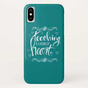 Case-Mate iPhone Case L'enseignement est un travail d'expression