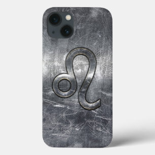 iPhone 13 Case Leo Zodiac Connexion de style industriel