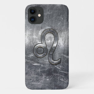 Coque iPhone 11 Leo Zodiac Connexion de style industriel