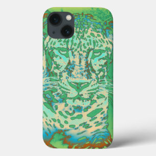 Etui iPhone 13 Leopard