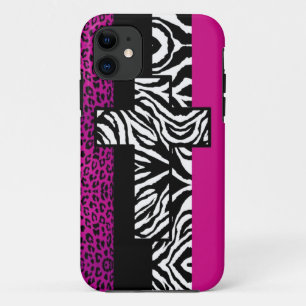 Etui iPhone Case-Mate Léopard de roses indien et poster de animal de