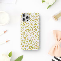 Leopard d'or, Parties scintillant d'or, Empreinte