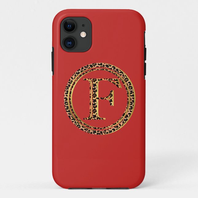 Coques Case-Mate iPhone léopard F (Dos)