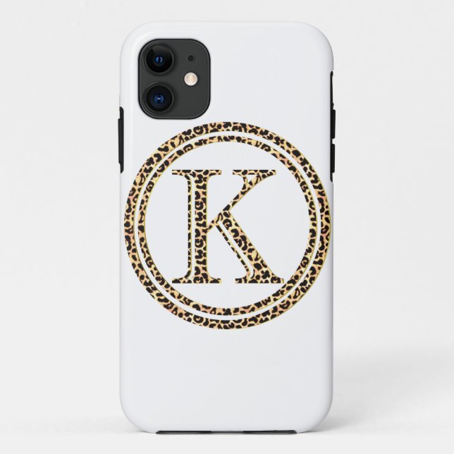 Coques Case-Mate iPhone Leopard K (Dos)