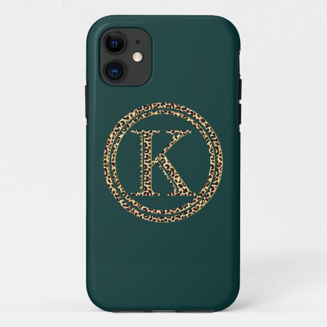 Coques Case-Mate iPhone Leopard K (Dos)