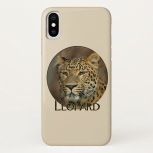Coque iPhone X Leopard Lovers