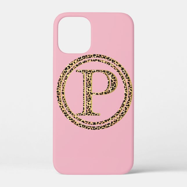 Coques Case-Mate iPhone Leopard P (Verso)