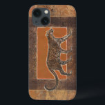 Coque Case-Mate iPhone Leopard sur Orange et Arrière - plan Brown<br><div class="desc">Norman Wyatt possède une collection extraordinaire d'oeuvres d'art capturant la beauté des animaux. L'arrière - plan est sur le thème de l'Afrique,  avec des oranges tranchantes et des marron et le dessin d'un léopard au-dessus se fond parfaitement avec lui. Profitez du meilleur de la nature avec cette image aujourd'hui.</div>