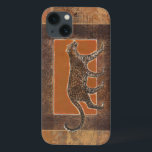 Coque Case-Mate iPhone Leopard sur Orange et Arrière - plan Brown<br><div class="desc">Norman Wyatt possède une collection extraordinaire d'oeuvres d'art capturant la beauté des animaux. L'arrière - plan est sur le thème de l'Afrique,  avec des oranges tranchantes et des marron et le dessin d'un léopard au-dessus se fond parfaitement avec lui. Profitez du meilleur de la nature avec cette image aujourd'hui.</div>