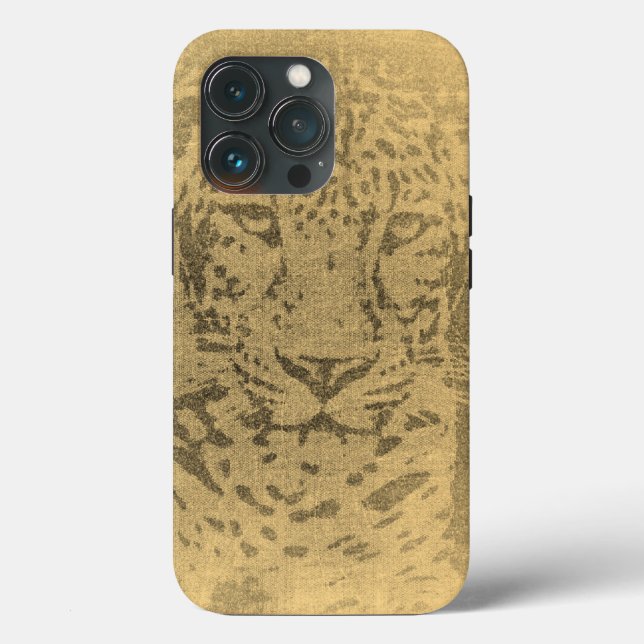 Coques Case-Mate iPhone Leopard Vintage (Verso)