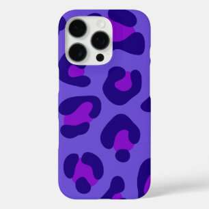 Coque iPhone 16 Pro "Leopard violet électrique"
