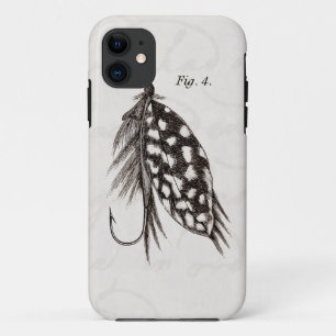 Coque Case-Mate iPhone Les 1800s vintages pêchant des mouches de pêche 