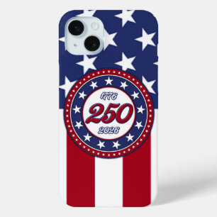 Coque Case-Mate iPhone Les 250 ans d'Amérique avec le drapeau des États-U