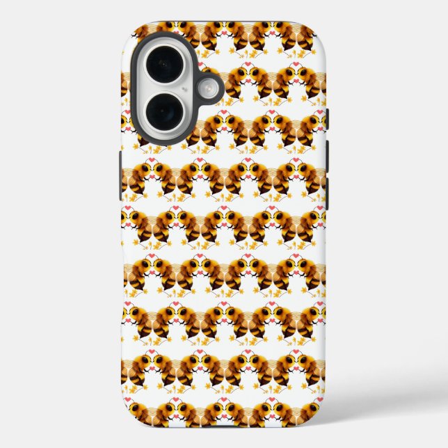COQUES Case-Mate iPhone LES ABEILLES AMOUREUSES (Verso)