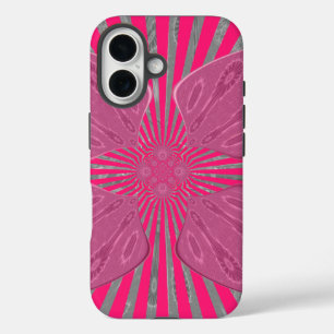 Coques iPhone 16 Les ailes de la fleur électrique : Un Edgy Vivily