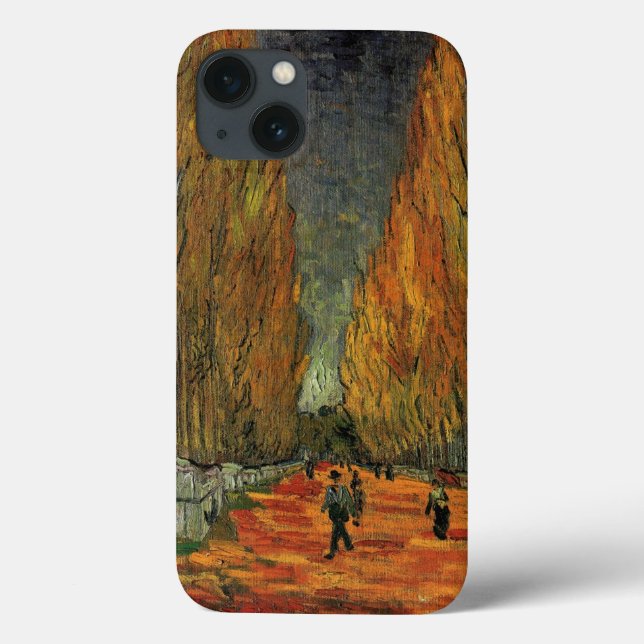 Coques Case-Mate iPhone Les Alyscamps (Cimetière) de Vincent van Gogh (Verso)