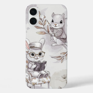 Coque Pour iPhone 16 Plus Les amis de la forêt à l'étude