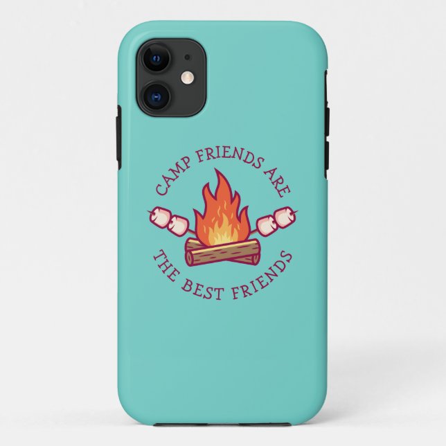 Coques Case-Mate iPhone Les amis du camp sont les meilleurs amis (Dos)