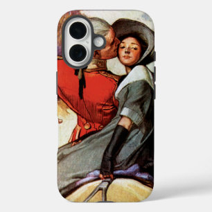 Coque Pour iPhone 16 Les amoureux du cheval
