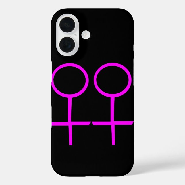 Coques Case-Mate iPhone Les amoureux lesbiennes (Verso)