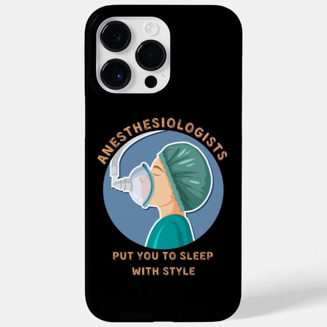 Coques Case-Mate iPhone Les anesthésistes vous mettent au lit avec style (Verso)