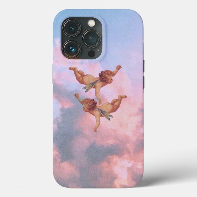 Coques Case-Mate iPhone Les anges dans le ciel (Verso)
