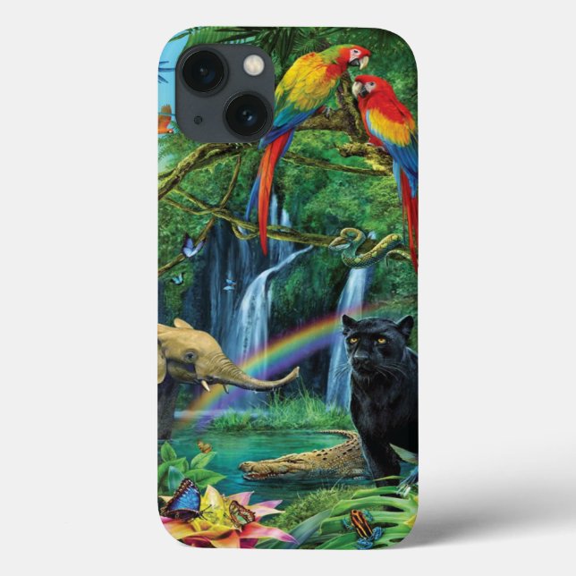Coques Case-Mate iPhone Les animaux qui vivent ensemble jettent un oreille (Verso)