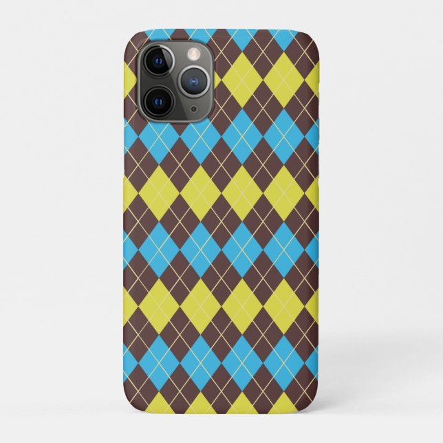 Coques Case-Mate iPhone les années 70 écossais tatan-Motif (Dos)