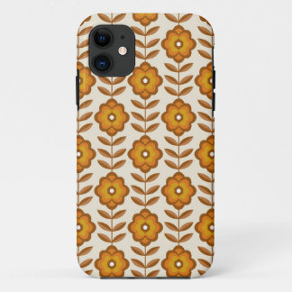 Case-Mate iPhone Case les années 70 Motif Floral Rétro Du Milieu Du Sièc