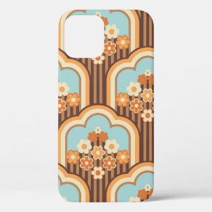 Case-Mate iPhone Case les années 70 papier peint design transparent, fle