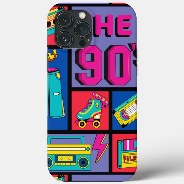 Coques Case-Mate iPhone Les années 90 (Verso)