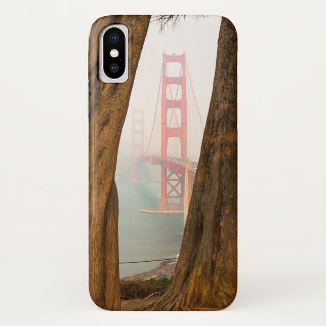 Coques Case-Mate iPhone Les arbres de golden gate bridge | de donnent sur (Dos)