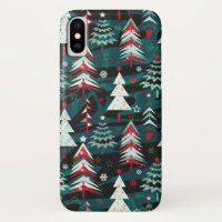 Les arbres de Noël.