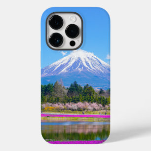 Coque Case-Mate iPhone Les arbres et fleurs du Mont Fuji