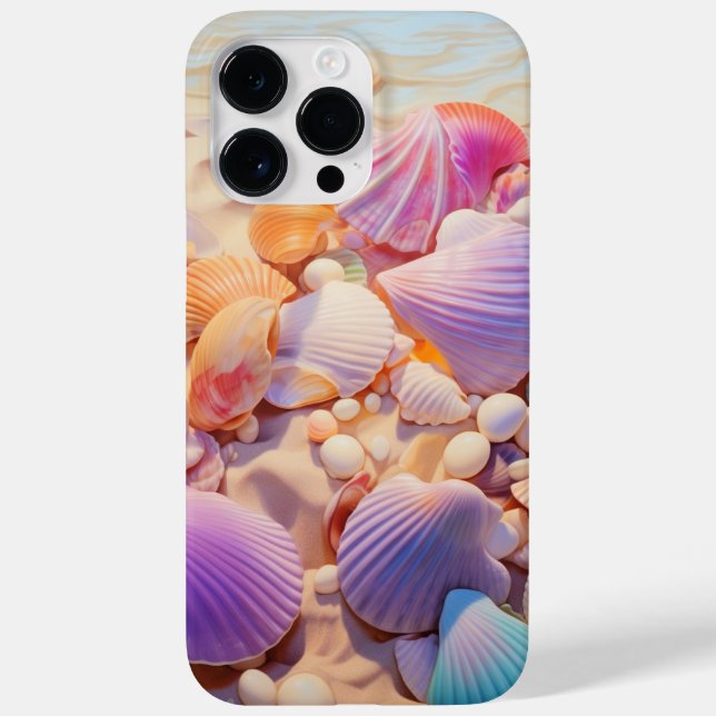 COQUES Case-Mate iPhone LES BALEINES D'ÉTÉ PASTEL SUR LA PLAGE (Verso)