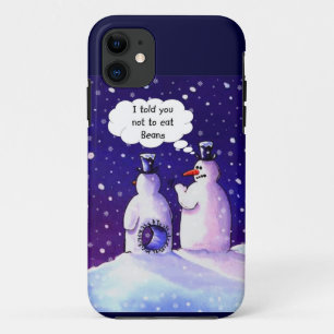 Etui iPhone Case-Mate Les bonhommes de neige ne mangent pas des haricots