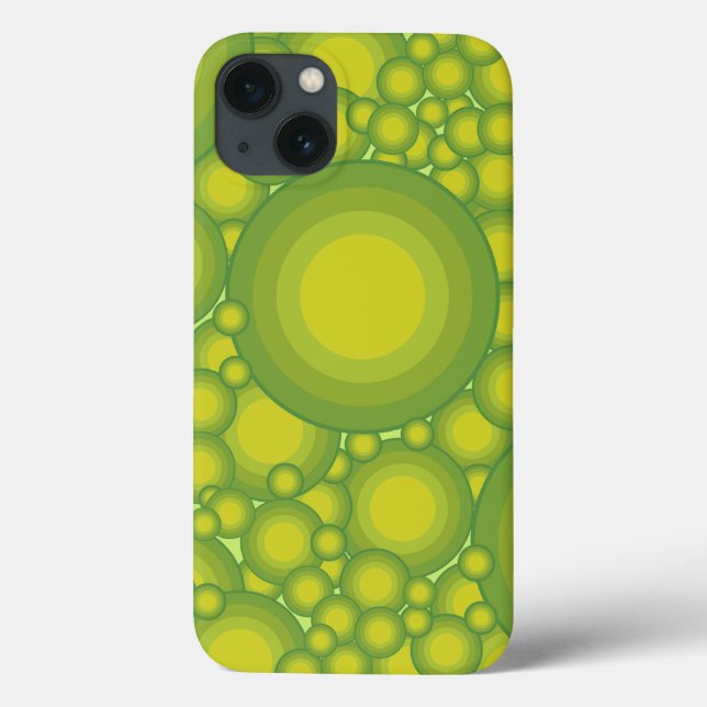 Coques Case-Mate iPhone Les bulles des Verts (Verso)