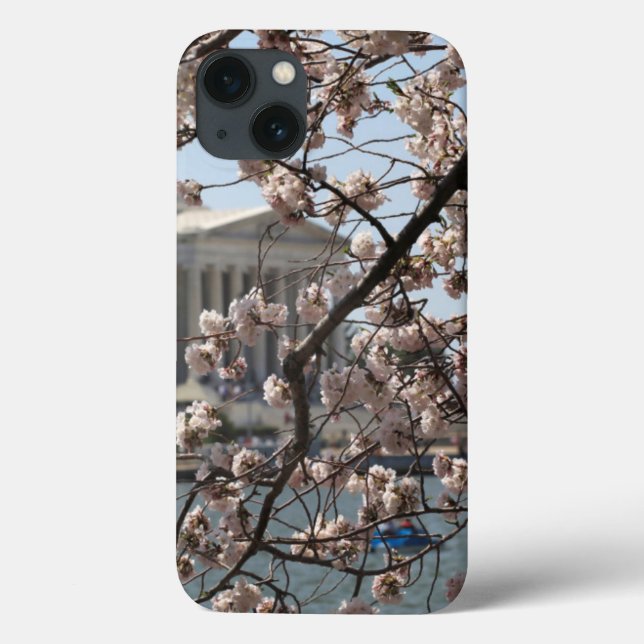 Coques Case-Mate iPhone Les cerisiers fleurissent à Washington DC (Verso)