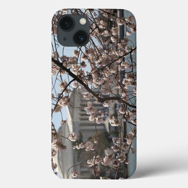 Coques Case-Mate iPhone Les cerisiers fleurissent à Washington DC (Verso)