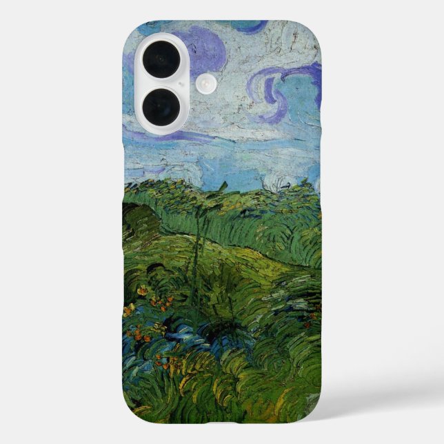 Coques Case-Mate iPhone Les champs de blé vert par Vincent van Gogh (Verso)