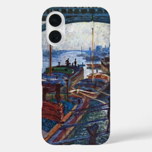 Coque Pour iPhone 16 Les Charbonniers par Claude Monet