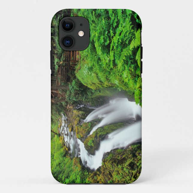 Coques Case-Mate iPhone Les chutes de Sol Duc dans le parc national Olympi (Dos)