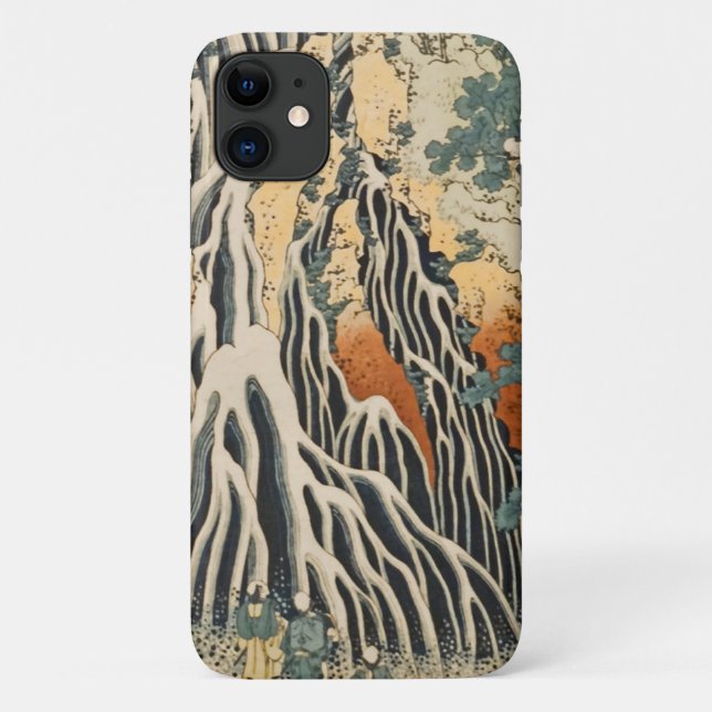 Coques Case-Mate iPhone Les chutes d'Hokusai Kirifuri (Dos)