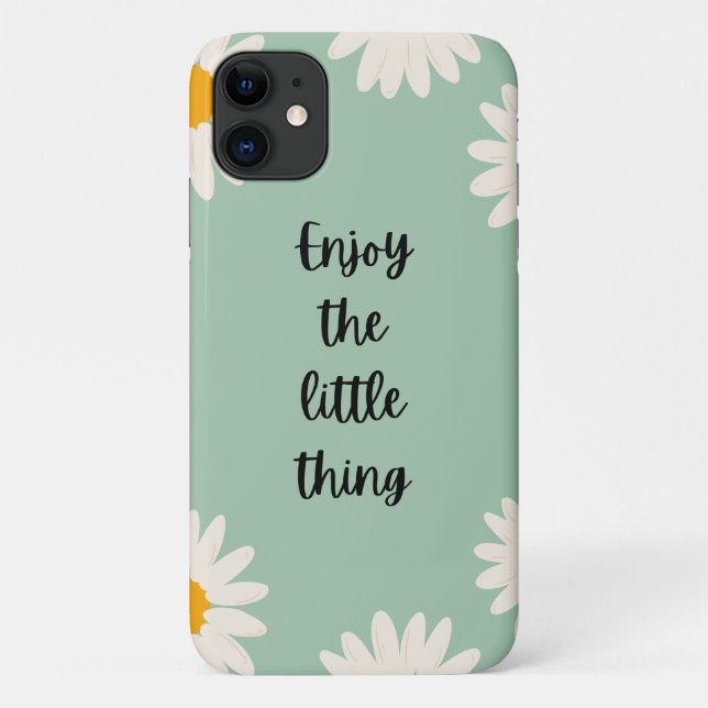 Coques Case-Mate iPhone Les citations positives profitent de Little thing (Dos)