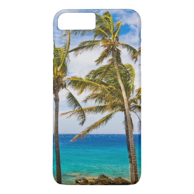 Coques Case-Mate iPhone Les cocotiers (Cocos nucifera) se balancent dans (Dos)