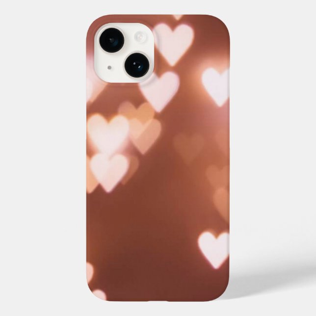 COQUES Case-Mate iPhone LES COEURS DU JOUR DE ROSE VALENTINE (Verso)