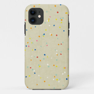 Case-Mate iPhone Case Les confettis minuscules d'arc-en-ciel de points