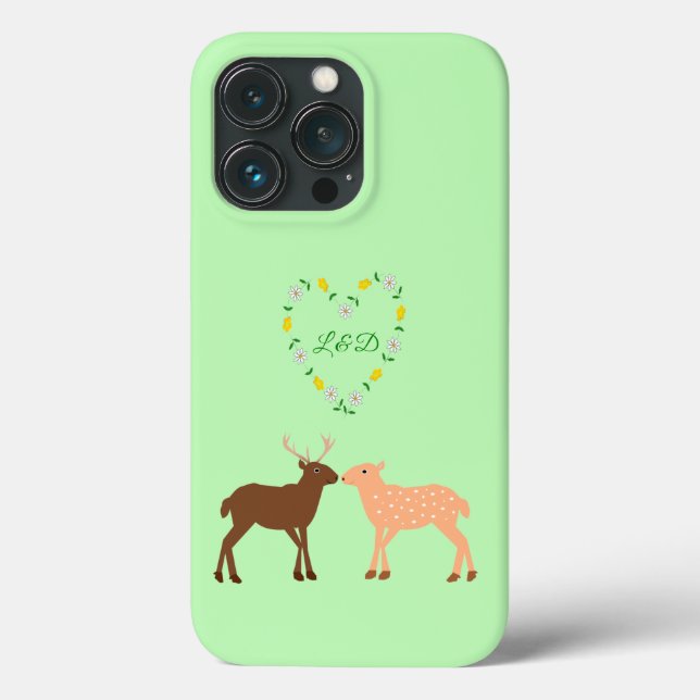 Coques Case-Mate iPhone Les Deux et Daisy Heart Custom (Verso)